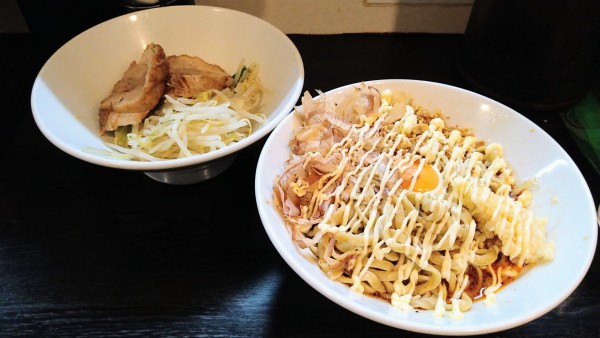 「【限定】冷やしグレフル(麺少なめ･ニンニク･マヨネーズ)」@豚星。の写真