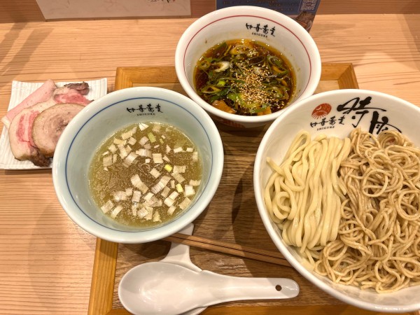 「周年 2種掛け合わせそば」@中華蕎麦 時雨の写真