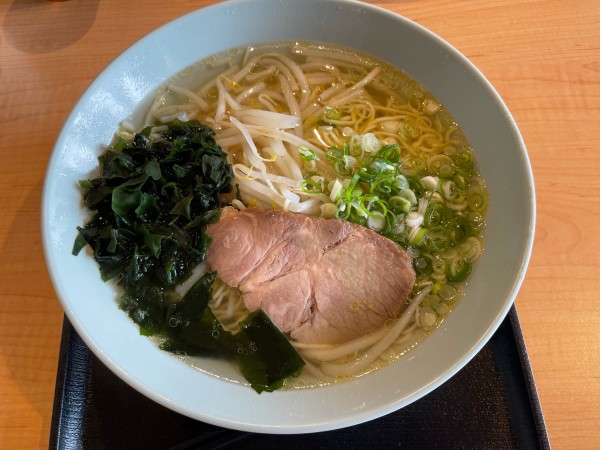 「塩ラーメン」@レストランふじおやまの写真