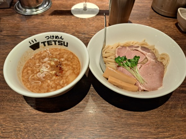 「味噌つけめん」@つけめんTETSU 壱の木戸 水戸店の写真