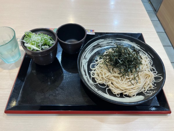 「ざるそば500円」@ゆで太郎 淡路町店の写真