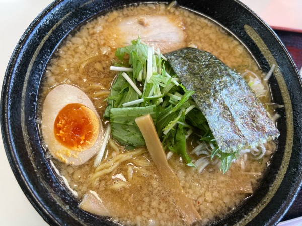 「濃厚中華ラーメン　替玉」@ラーメンガキ大将 谷田部店の写真