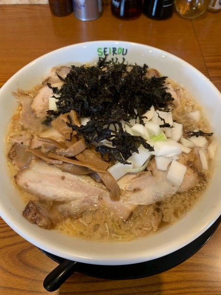 「背脂醤油ラーメン」@新潟長岡らーめん みずさわ 東大宮店の写真