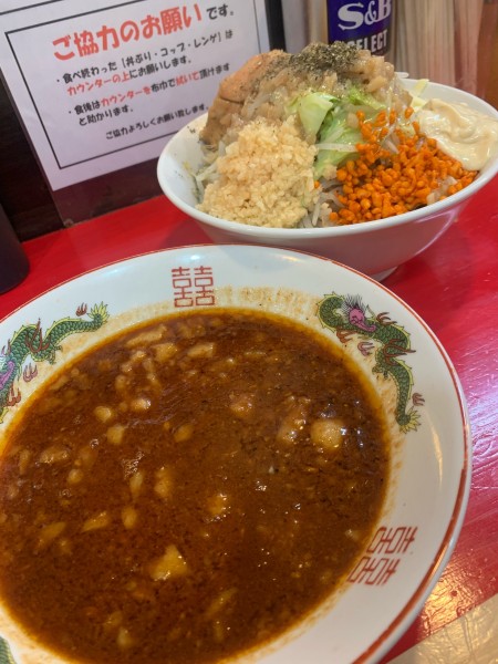 「ラ・トマティーナつけ麺」@鷹の目 大宮店の写真