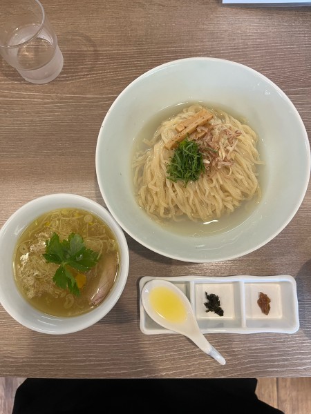 「蜆昆布水つけ麺(塩)」@中華そば 和渦 TOKYOの写真