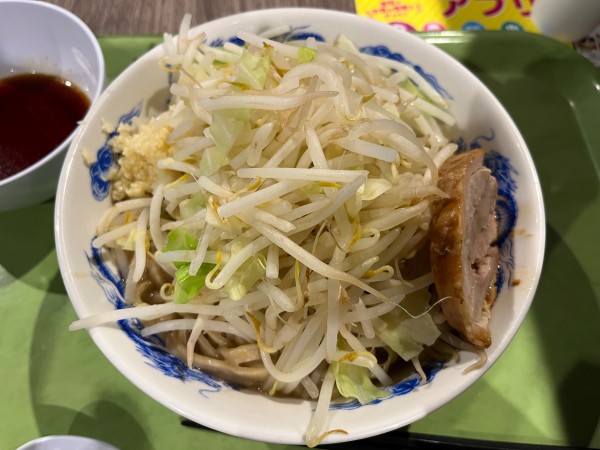 「ラーメン　ヤサイ　ニンニク730円」@ジャンクガレッジ イオンタウンふじみ野店の写真