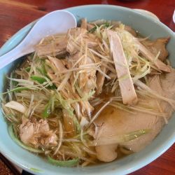 ネギラーメン大盛り