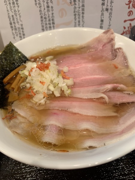 「醤油エビラーメン」@麺屋 最後の一滴の写真
