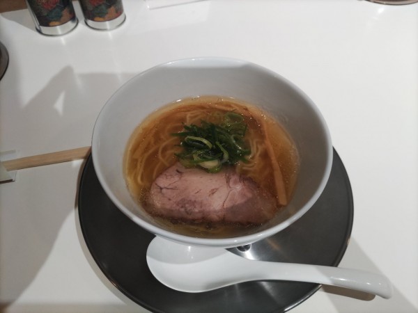 「玄界灘塩らーめん(ミニ)」@らぁ麺 むらまさの写真