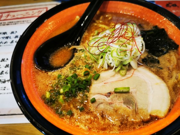 「熟成あらごし味噌ラーメン」@麺や虎鉄 静内店の写真
