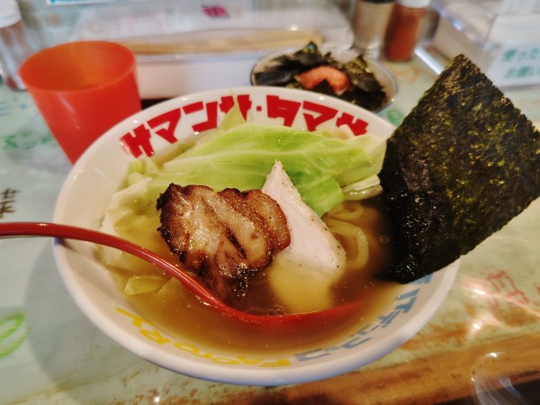 「朝ラー太麺６００円＆ノリ明太１５０円」@ハイデン.コッコFACTORYサマンサ・タマサの写真