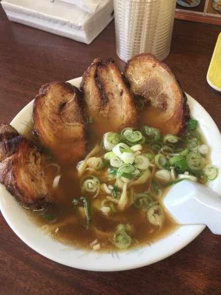 「あぶり焼チャーシューメンBセット　1,100円」@陽気軒の写真