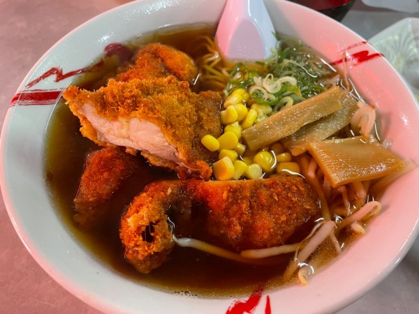 「カツらーめん　￥８５０」@さだの苑の写真