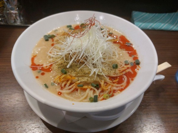 「冷やし担々麺 3辛 大盛 1150円」@うさ担 浦和本店の写真