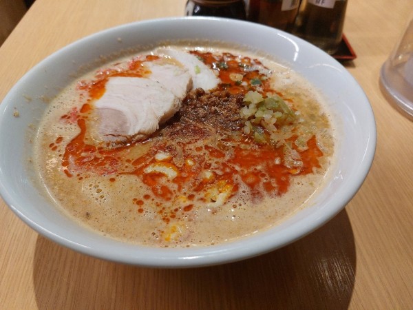 「白胡麻チャーシュー担々麺  辛3痺2(店推奨)」@甲州屋 別邸の写真