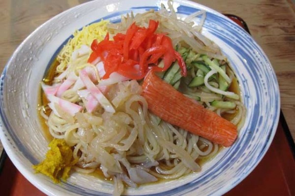 「冷し中華　850円」@さかえやの写真