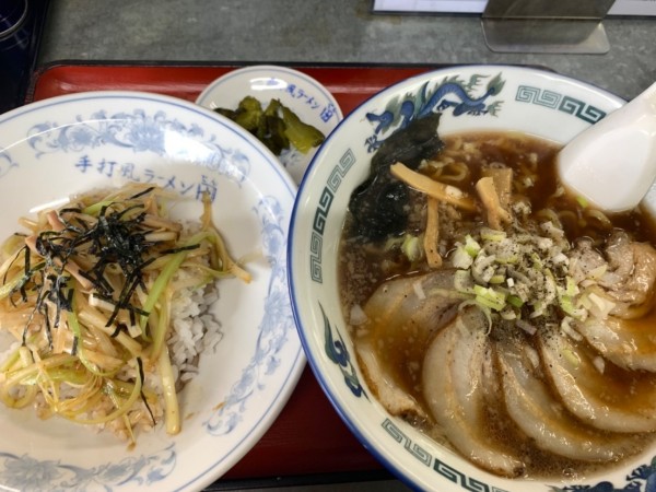 「ラーメンBセット」@田の写真