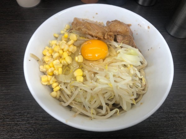 「冷やし塩汁なし」@ラーメン二郎 川越店の写真