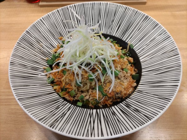 「汁無し担々麺」@坦々麺 一龍 赤坂店の写真