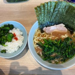 ラーメン、ほうれん草、海苔TP