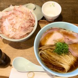 中華そば感情 & おかか飯