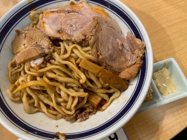 「チャーシュー釜玉 1150」@中華そば 千乃鶏の写真