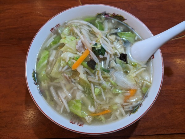 「タンメン：700円」@中国料理 漢陽樓 別館の写真