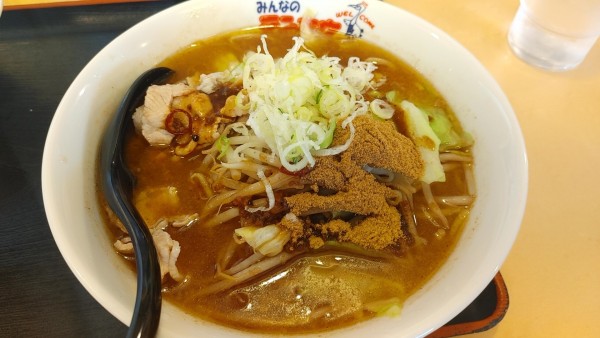 「魚介とんこつ醤油ラーメン」@テンホウ 追分店の写真