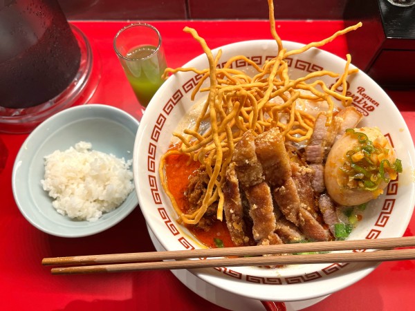 「PA-KOH•D•担々麺 中辛＋麻薬煮玉子」@Ramen Deniroの写真