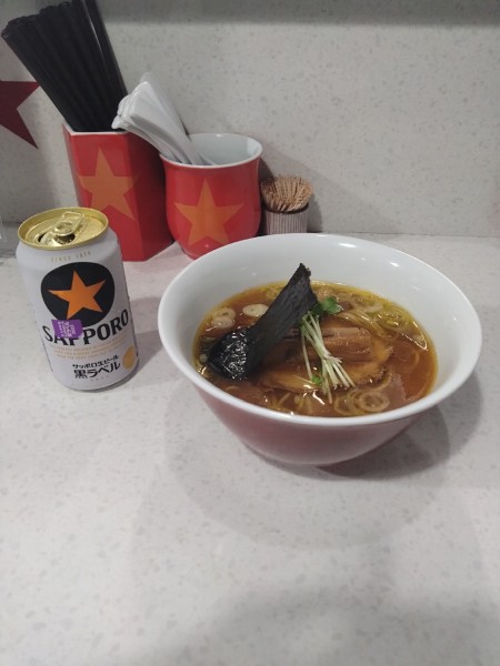 「ロックンロール醤油ラーメン」@ラーメン星印の写真