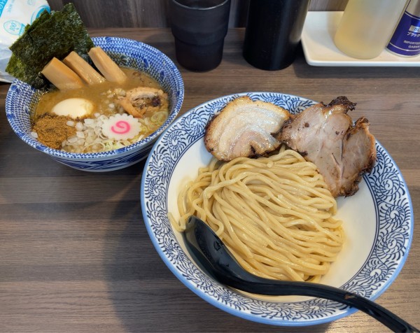 「つけ麺(並)＋特製トッピング」@狼煙 〜NOROSHI〜の写真