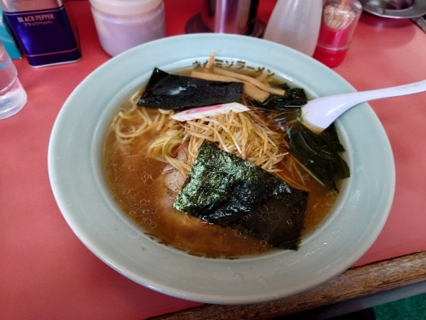 「ネギチャーシューメン中」@ラーメンショップの写真