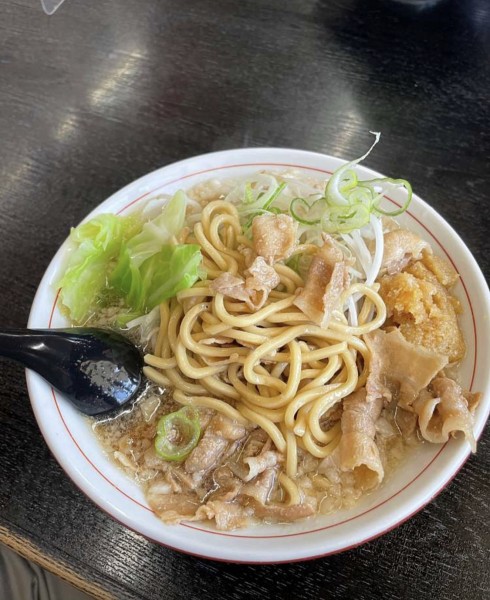 「豚めん」@らーめん 八幡屋の写真