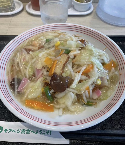 「皿うどん」@長崎ちゃんぽん リンガーハット 千葉海浜幕張店の写真