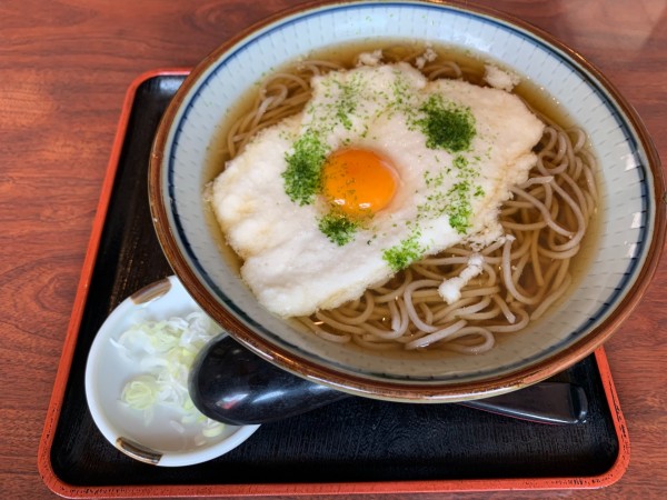 「とろろそば 950円」@橋詰亭の写真