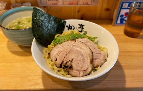 「本丸塩つけ麺¥1150」@横濱 本丸亭 新橋店の写真