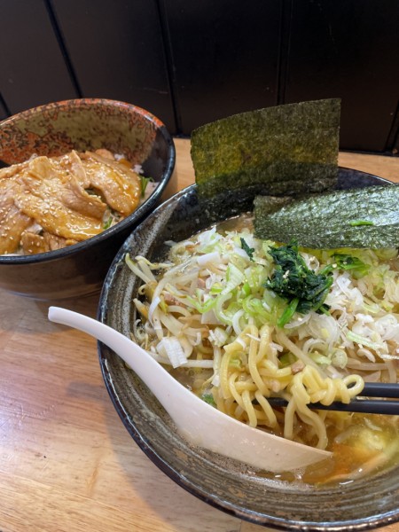 「明日香セット」@らーめん 明日香の写真