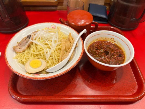 「辛味つけ麺」@中華食堂 一番館 新大久保店の写真