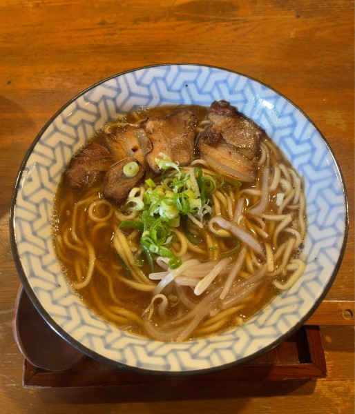 「濃鰹醤油(太麺)750円」@らーめん3738の写真