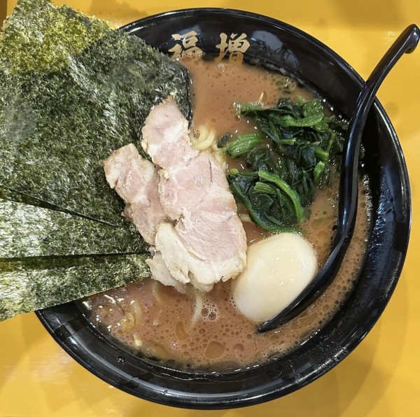 「ラーメン」@横浜家系ラーメン 麺家福増の写真