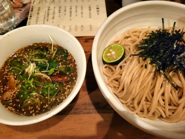 「支那つけそば大盛」@日本橋 製麺庵 なな蓮の写真