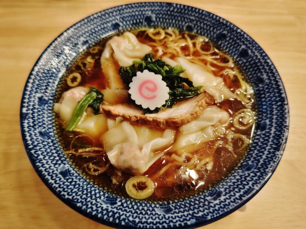 「鶏だし肉雲呑麺(醤油)」@ワンタン屋 今福商店の写真