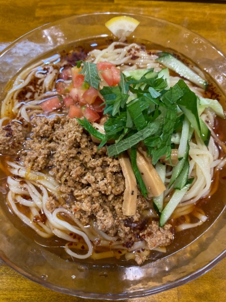 「【限定】黒酢と和三盆の冷やし麺　９００円」@麺屋 ぬまたの写真