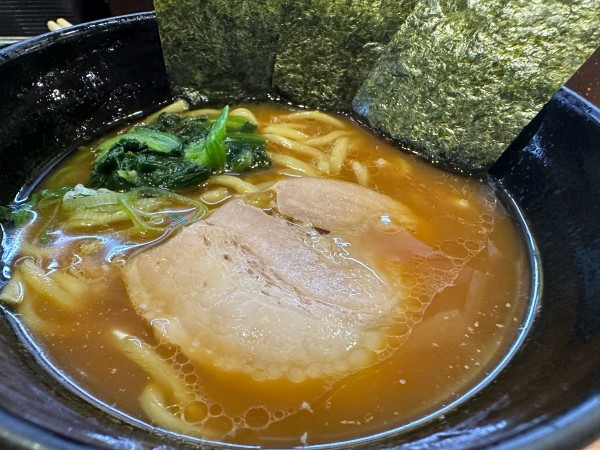「横浜家系ラーメン」@かっぱ寿司 横浜笠間店の写真