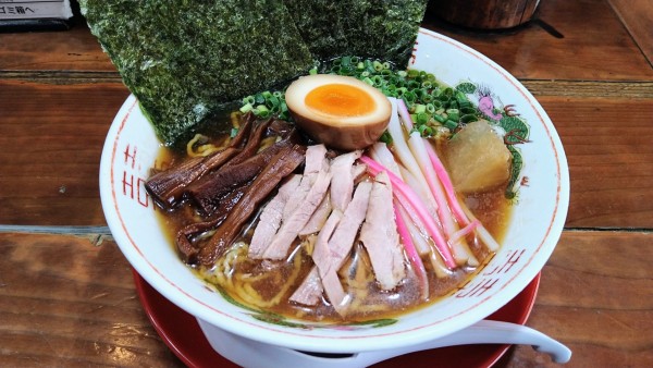 「【限定】冷たい煮干しラーメン＋海苔」@長尾中華そば 東京神田店の写真