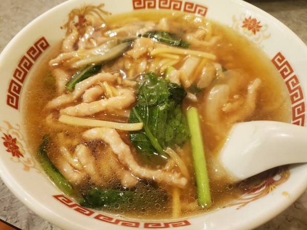 「肉そば７００円」@盛香園 上大岡店の写真