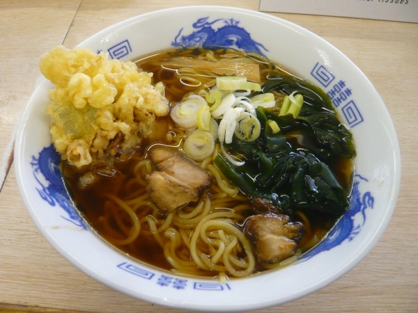 「らーめん（+ゲソ天）」@かみむらの写真