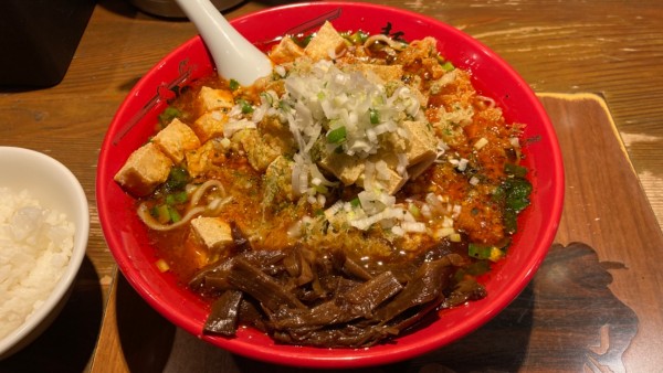 「悪魔婆豆腐ら〜麺」@麺屋武蔵 二天 池袋店の写真