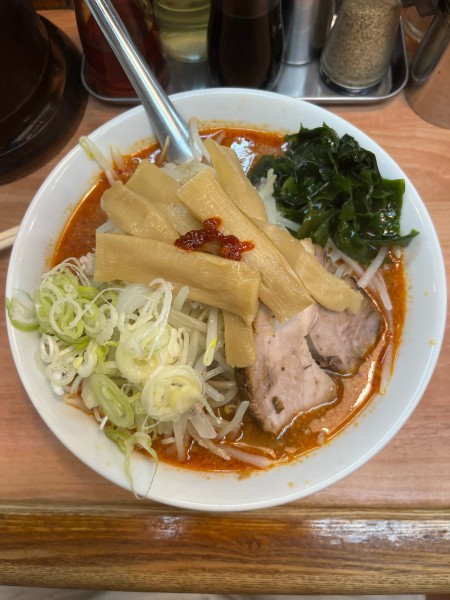 「旨辛味噌・本辛 950円、麺大盛り 100円」@えぞ菊 戸塚店の写真