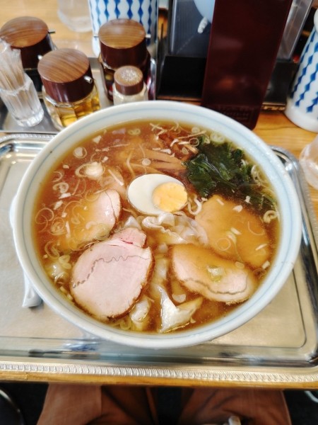 「チャーシューワンタン麺(1,300円)」@大勝軒 武蔵増戸店の写真